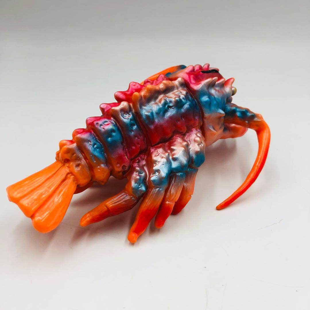 希少 マルサン エビラ 復刻版 レトロ ソフビ 南海の大決闘 ゴジラ怪獣