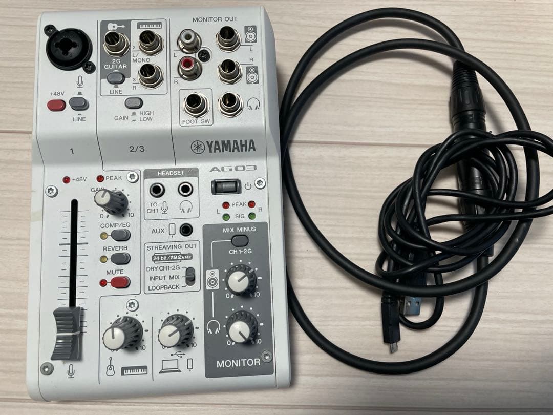 YAMAHA ヤマハ AG03 オーディオインターフェース ミキサー