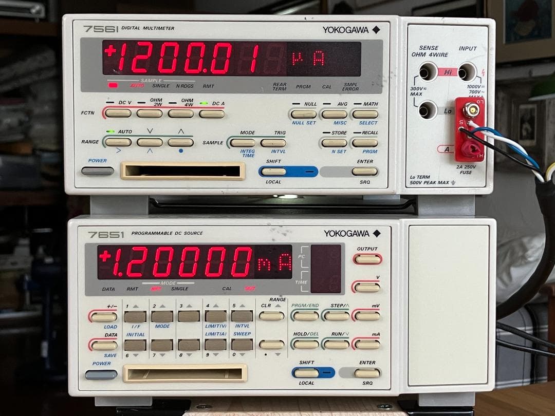 その他 YOKOGAWA 7561(6-1/2) & 7651( DC Source)