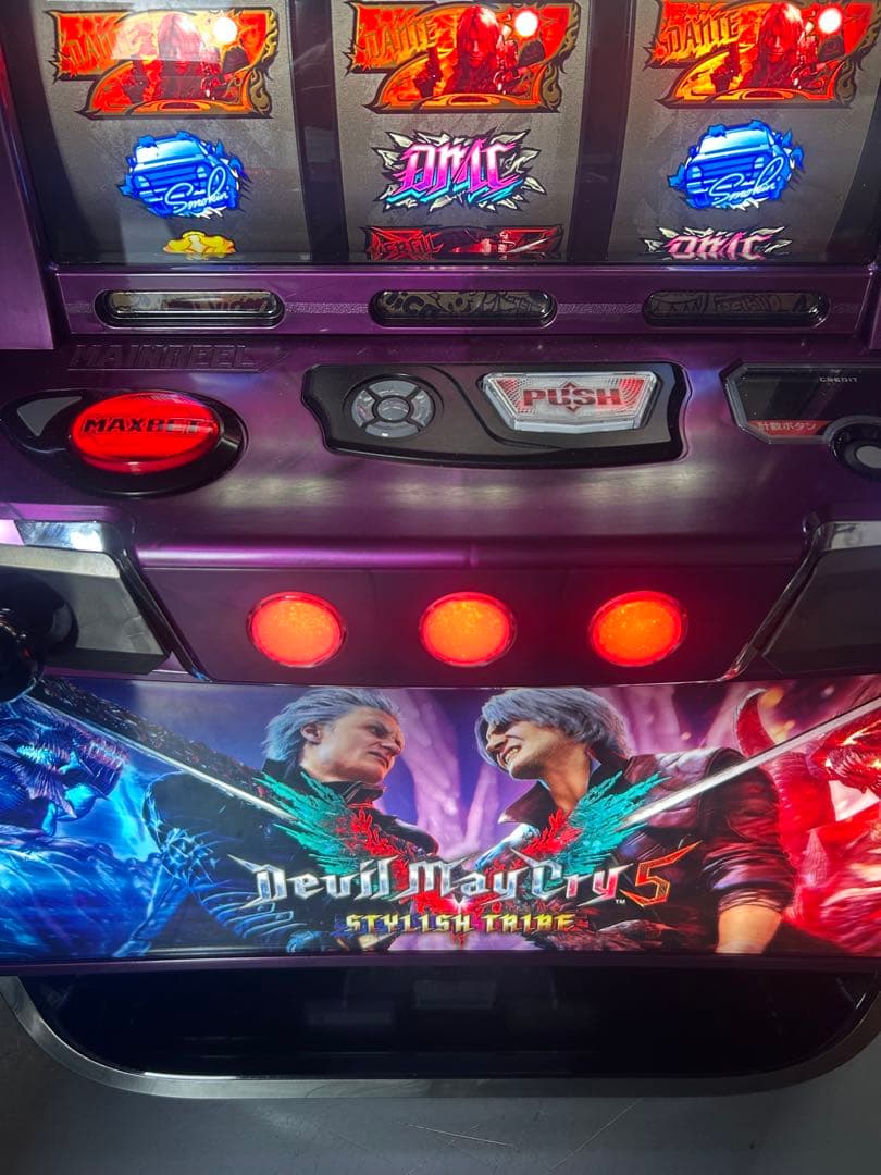 データカウンター対応　スマスロ　実機　Lデビルメイクライ5 家庭用改造済み