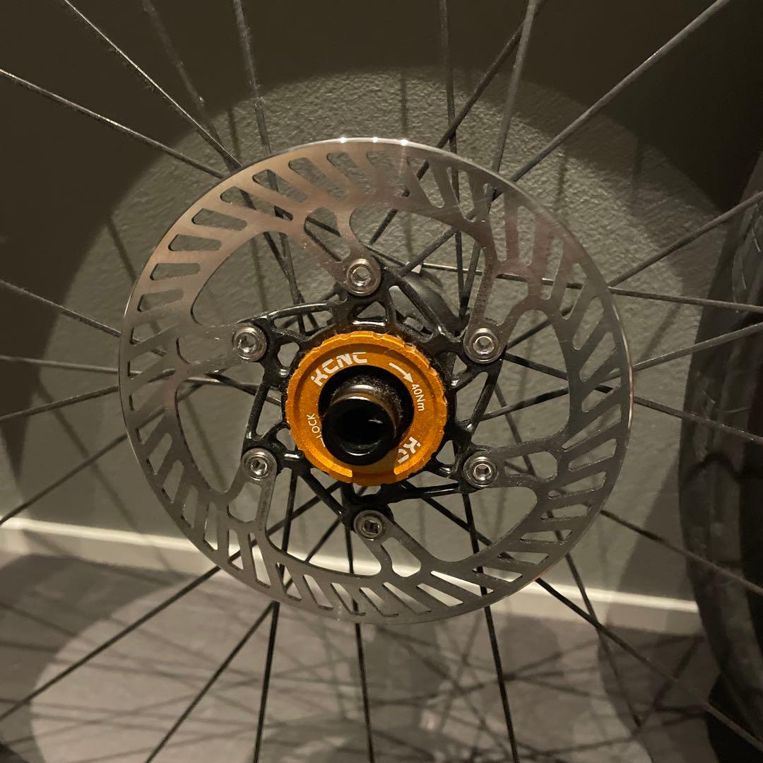 prime カーボンホイール　リム50mm クリンチャー　チューブレス