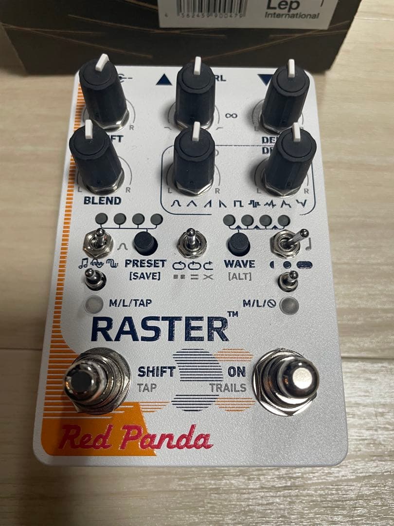 Red Panda Raster 2 エフェクター　ディレイ