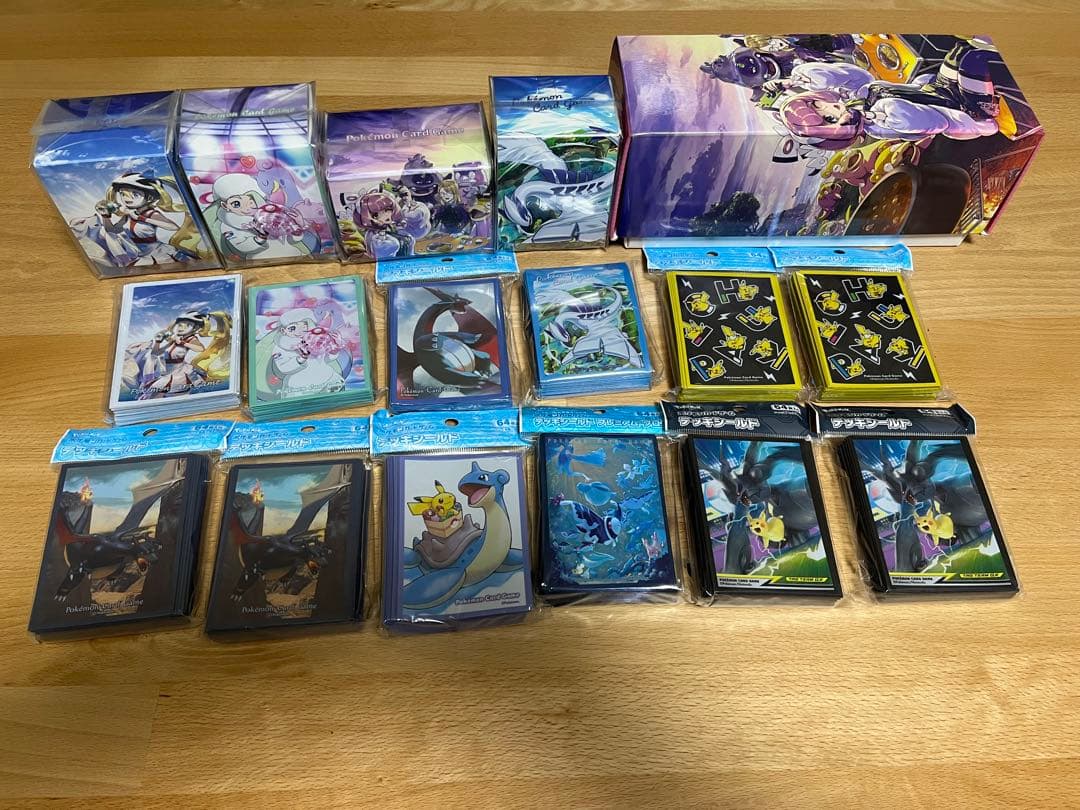 ポケモンカードゲーム　デッキシールド　デッキケース　まとめ売り