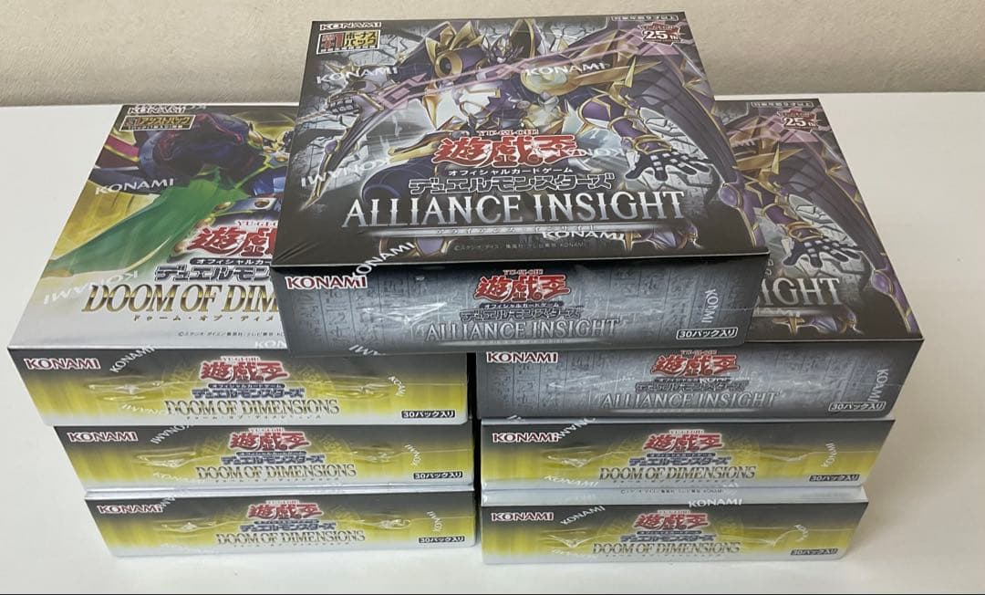 コナミ 遊戯王 ドゥームオブディメンションズ アライアンスインサイト BOX