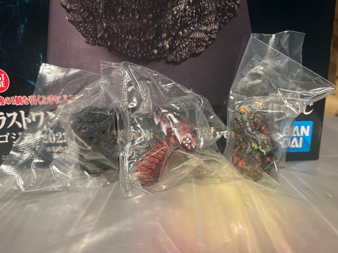 一番くじ　ゴジラ　怪獣乱舞　荒ぶるモノ　B賞　ラストワン賞　下位付き　でふぉるむ