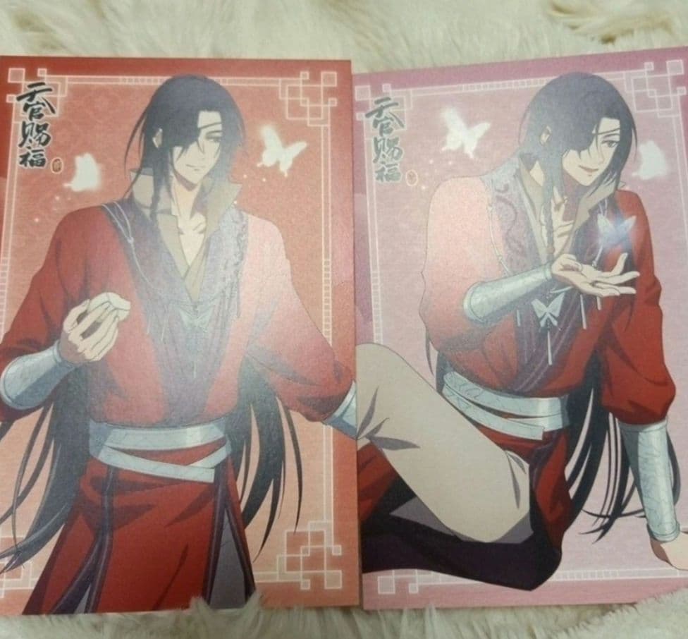 天官賜福　アニメイト特典　花城　謝憐　グッズ