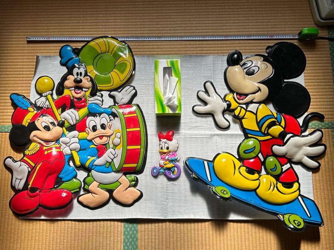 ディズニー　壁飾り　昭和レトロ　ミッキーマウス