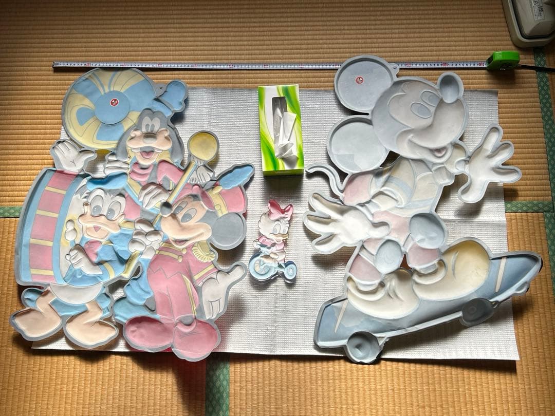 ディズニー　壁飾り　昭和レトロ　ミッキーマウス