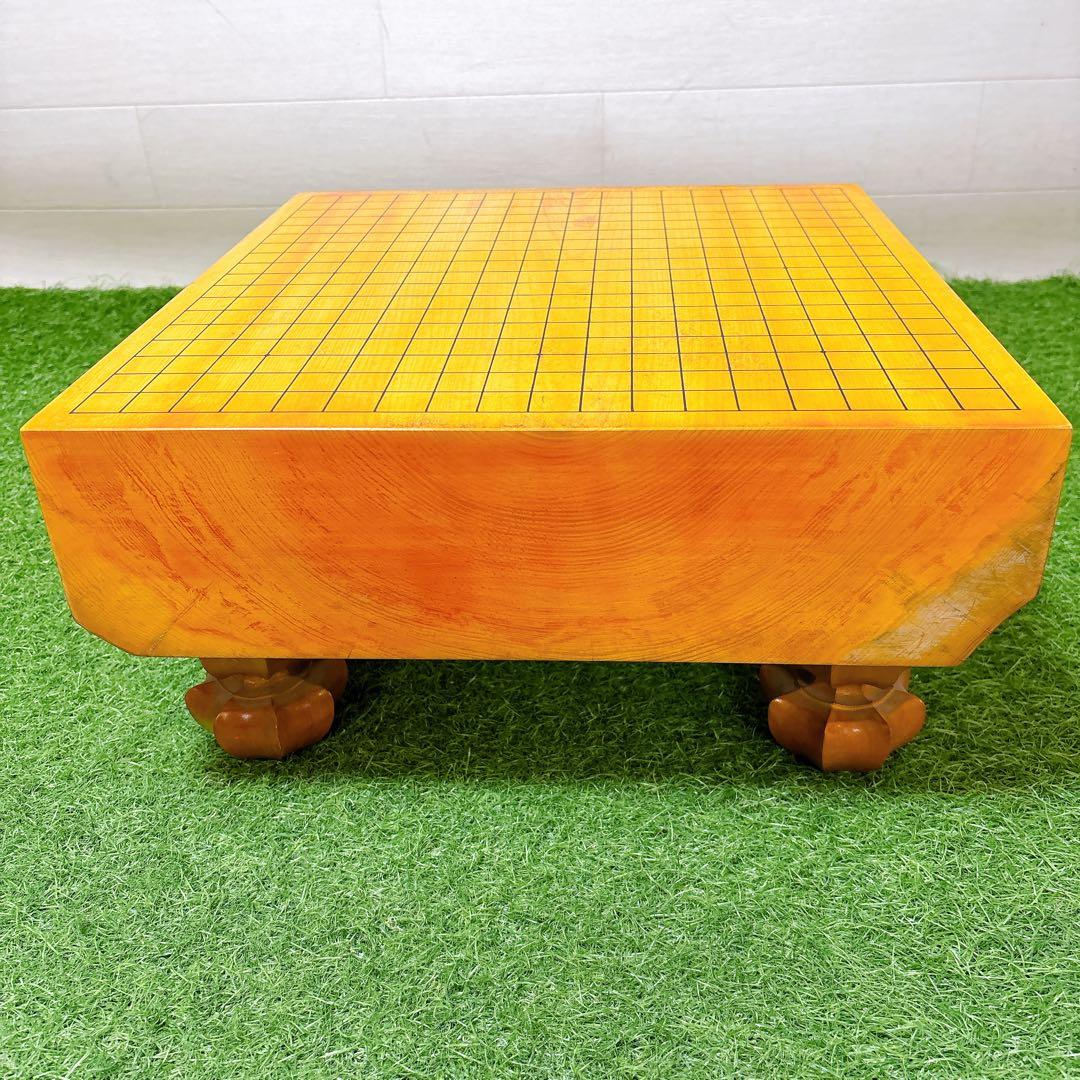 K1本榧　天地柾目　囲碁盤　4寸　11.7mm ボードゲーム　桐箱付き