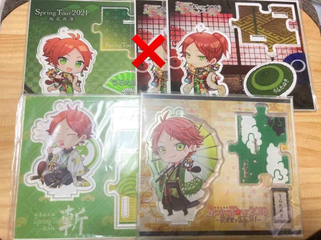 浦島坂田船 うらたぬき 缶バッジ アクキー アクスタ