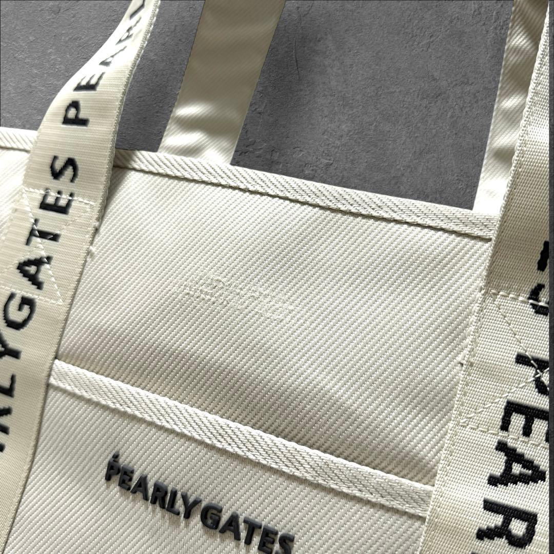 大容量⭐️パーリーゲイツ　ロッカートートバック　肩掛け　ゴルフ