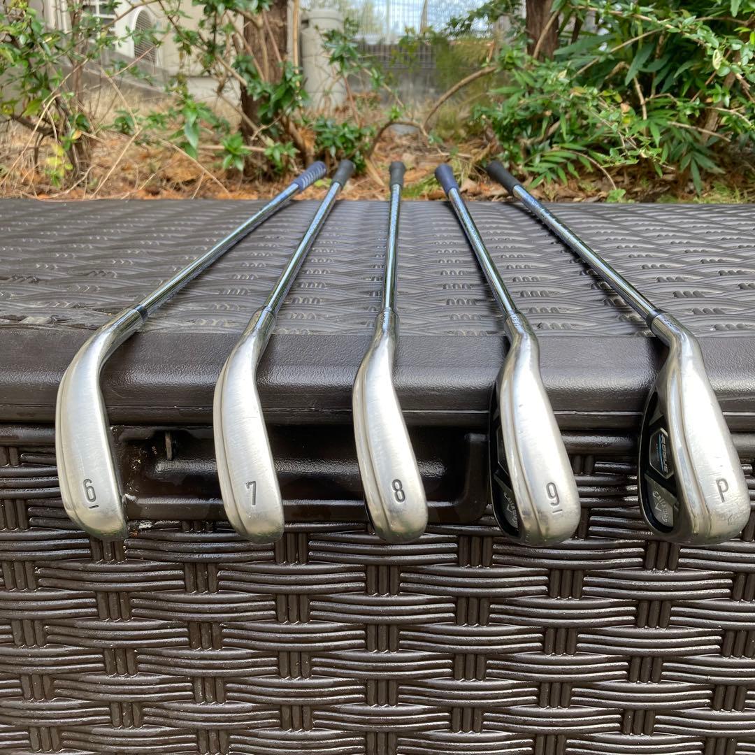 レフティ キャロウェイ ローグスター アイアンセット 5本