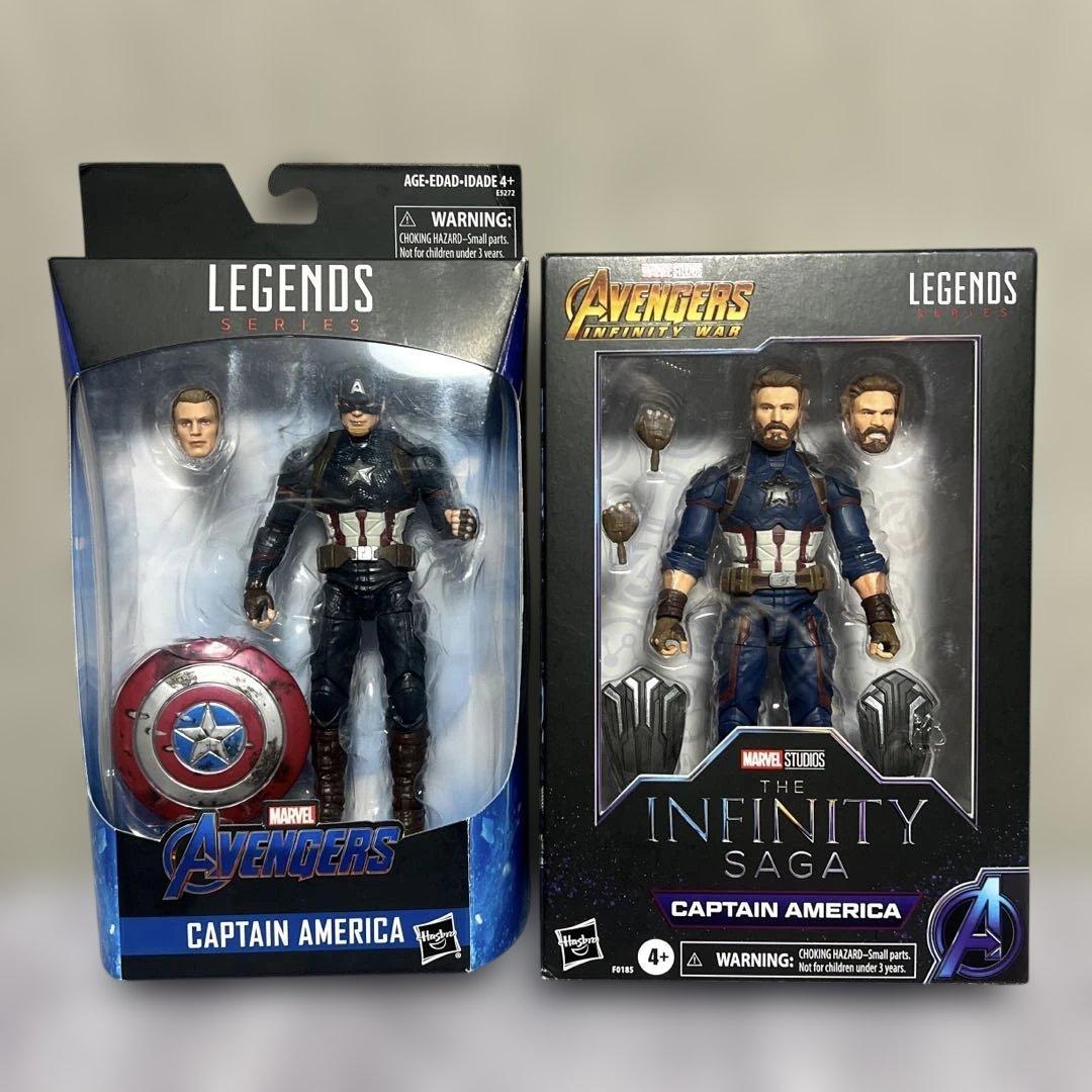 キャプテン アメリカ2個セット　マーベルレジェンド