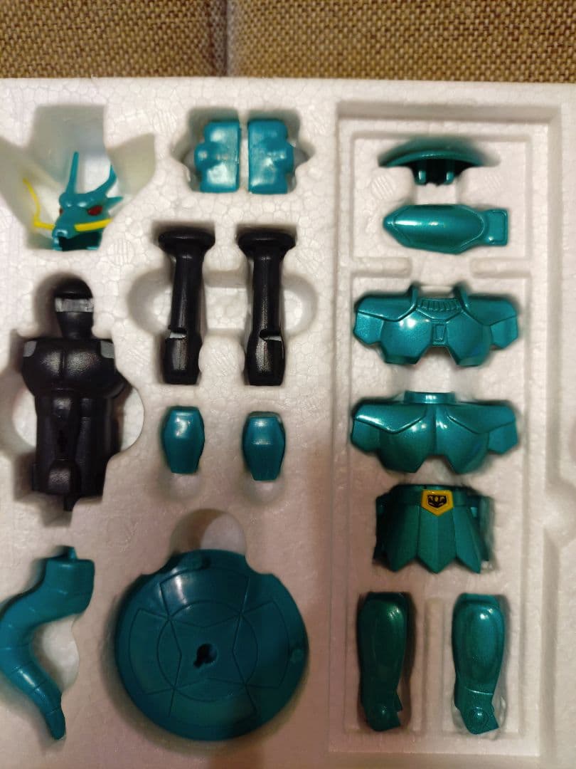 美品　激レア！当時モノ　聖闘士星矢　紫龍　ドラゴンクロス　扉絵、扉窓　1987