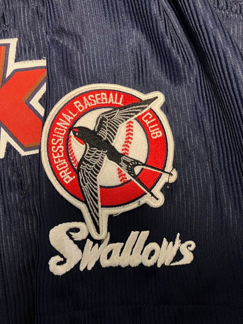 BEAMS×DESCENTE 東京ヤクルトスワローズ 川島 刺繍ユニフォーム