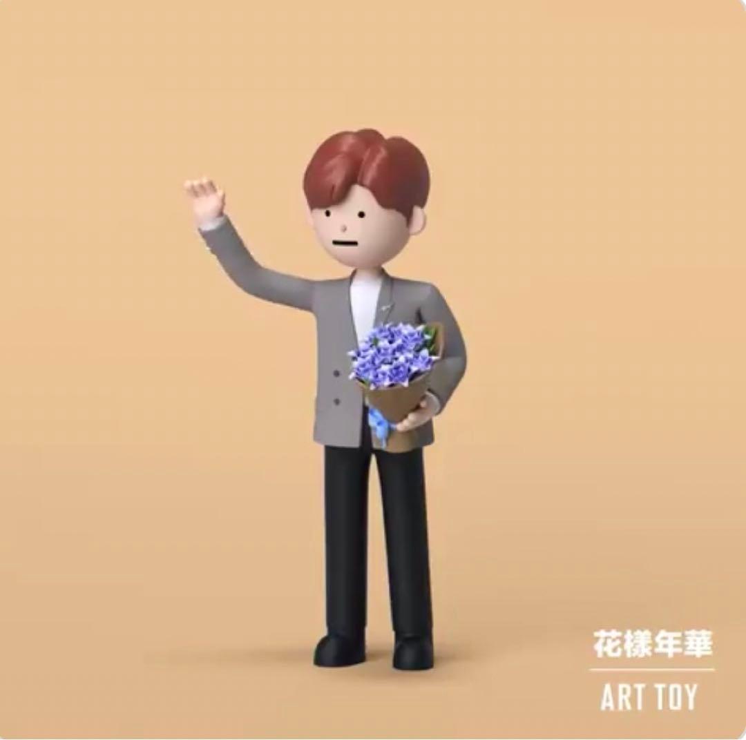 BTS 防弾少年団　花様年華　ART TOY フィギア　トレカ付き