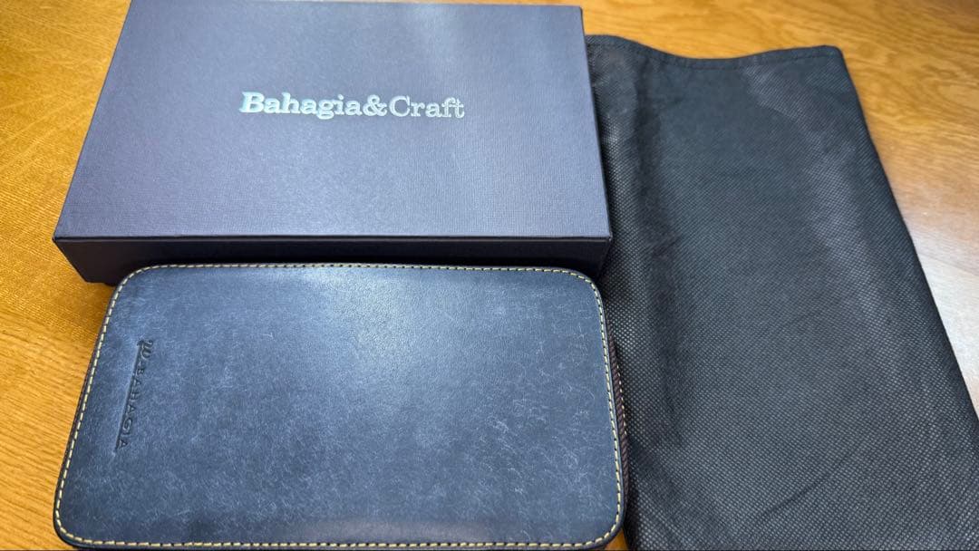 Bahagia＆Craft 10本差しペンケース プエブロネイビー