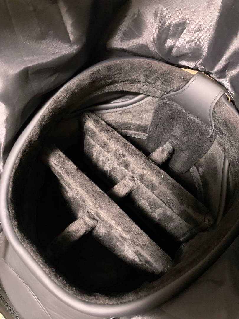 _tcs_　J.LINDEBERG ブラック　キャディバッグ