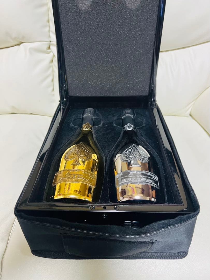 アルマンド　ブラック　ブランド ノアール　ゴールド　専用ケース 正規品　未開封