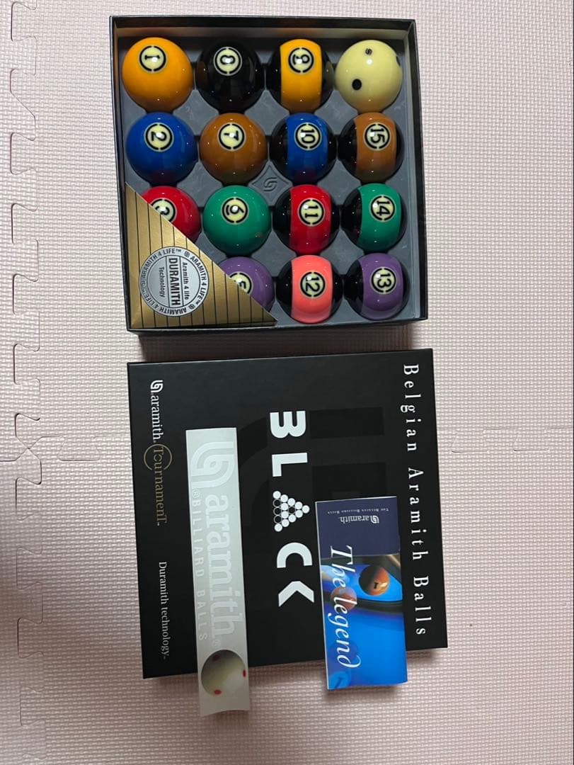 Aramith ビリヤードボールセット 16個入り