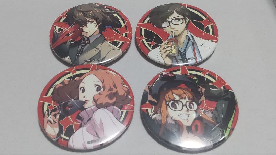 ペルソナ5 R 缶バッジ Cセット 開封品