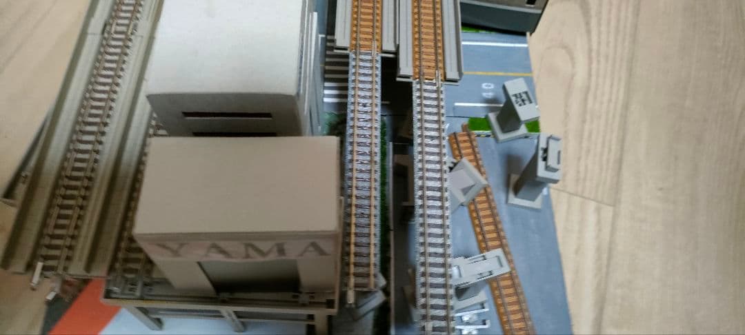 Nゲージ ジオラマ　製作途中