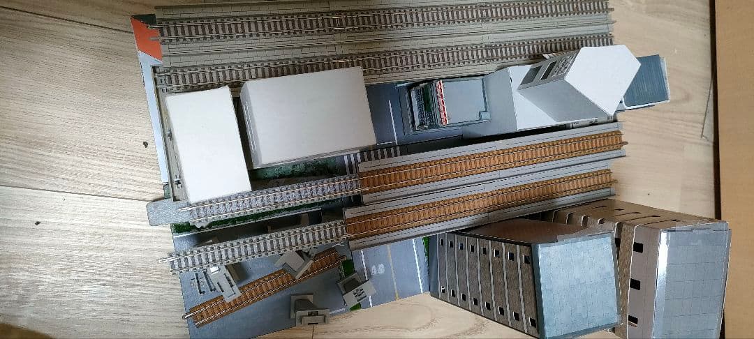 Nゲージ ジオラマ　製作途中