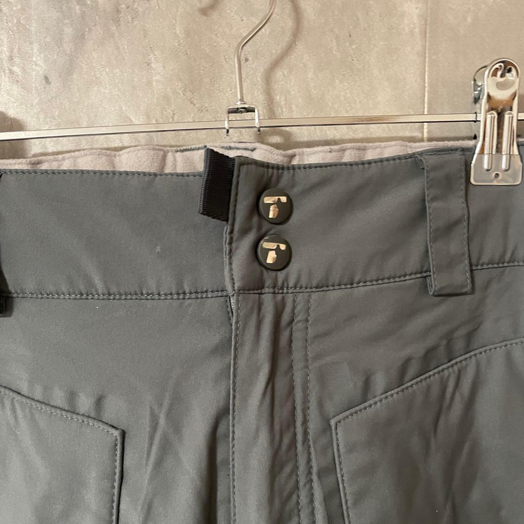 burtonバートンスキーパンツスノーボードウェアズボン下灰色グレーtactic