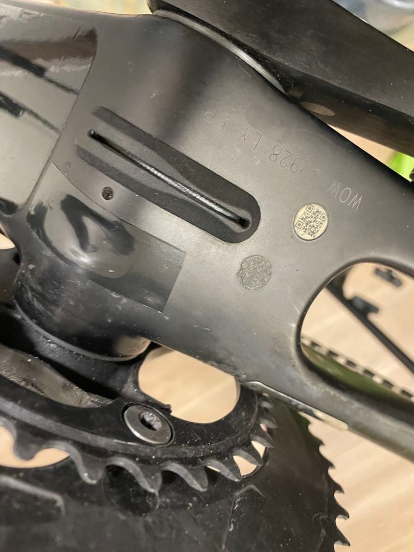 傷あり特価　CUBE LITENING C62 58サイズ　フレームセット