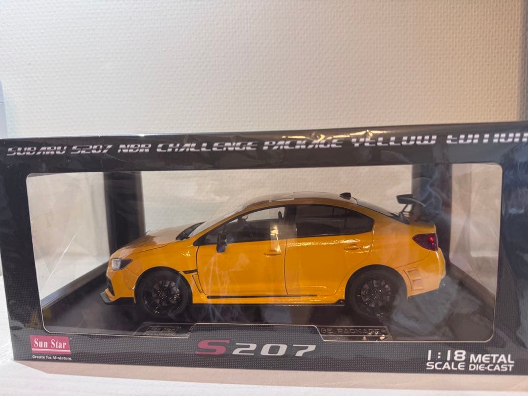 Sun Star S207 イエローエディション 1:18