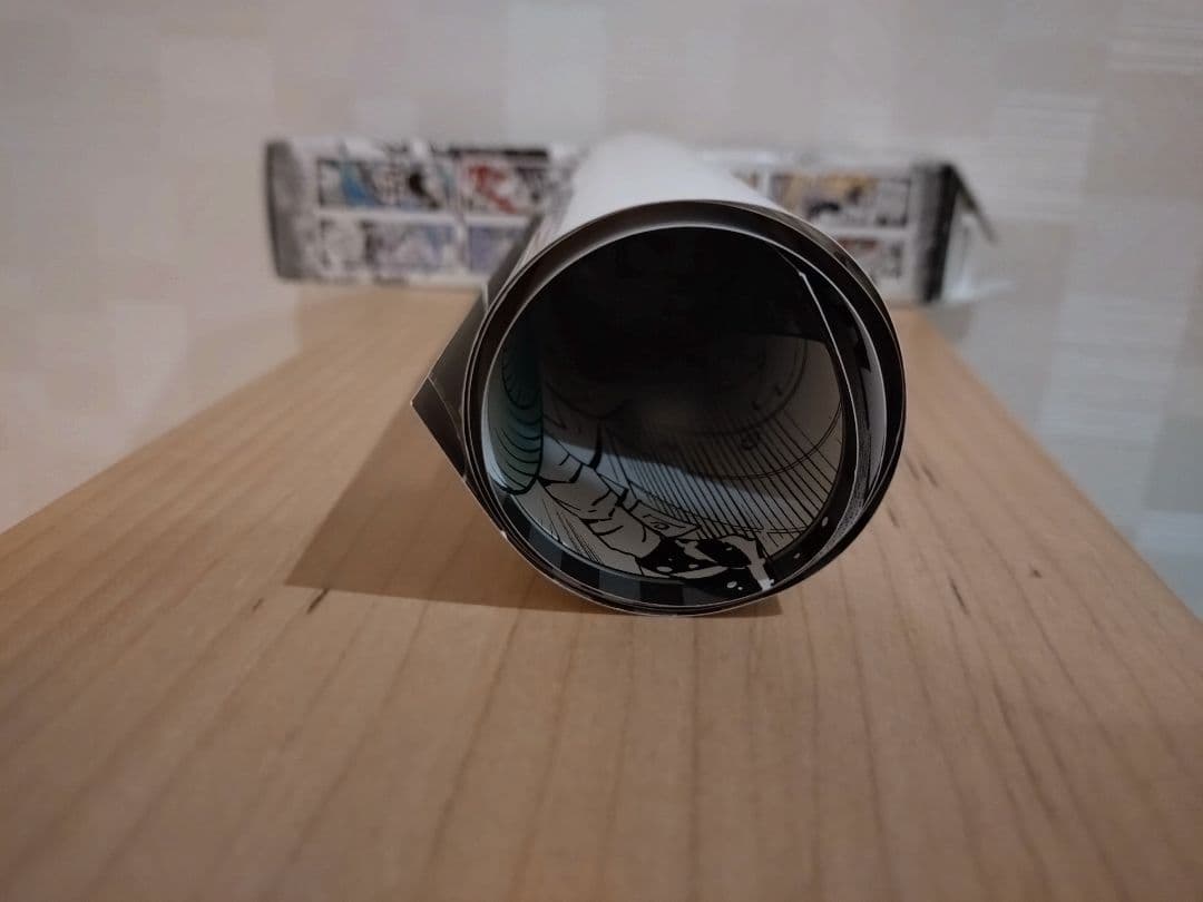 モノクロ漫画ポスター ロール状