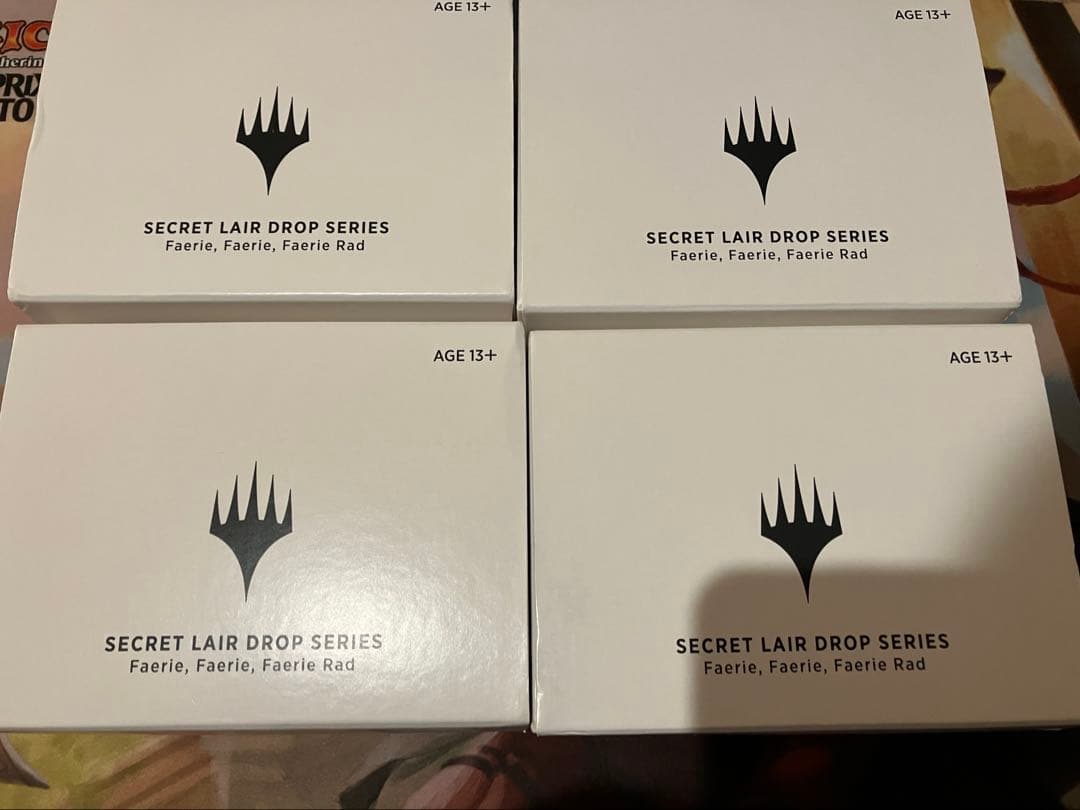 Faerie, Faerie, Faerie Rad foil 4セット 未開封