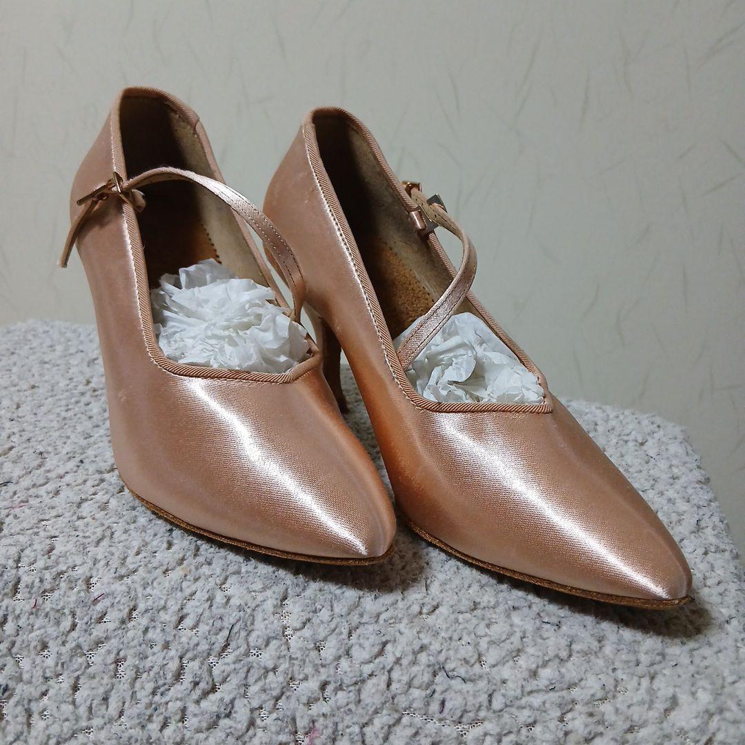 BODANCE ピンク ポインテッドトゥ ダンスシューズ