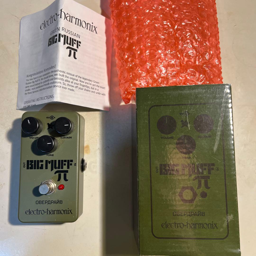 ギター Electro-Harmonix BigMuff Pi GREENRUSSIAN