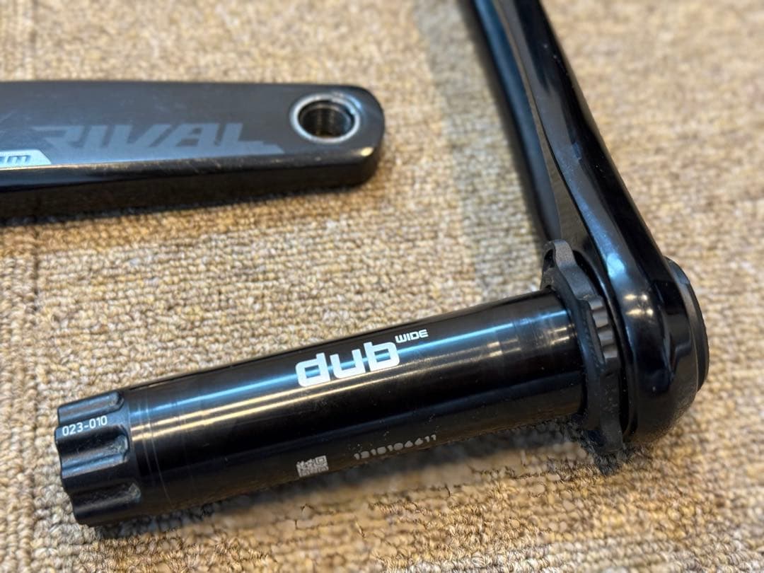 ソ*ド様 SRAM RIVALパワーメーター　dub wide 170mm 左ク
