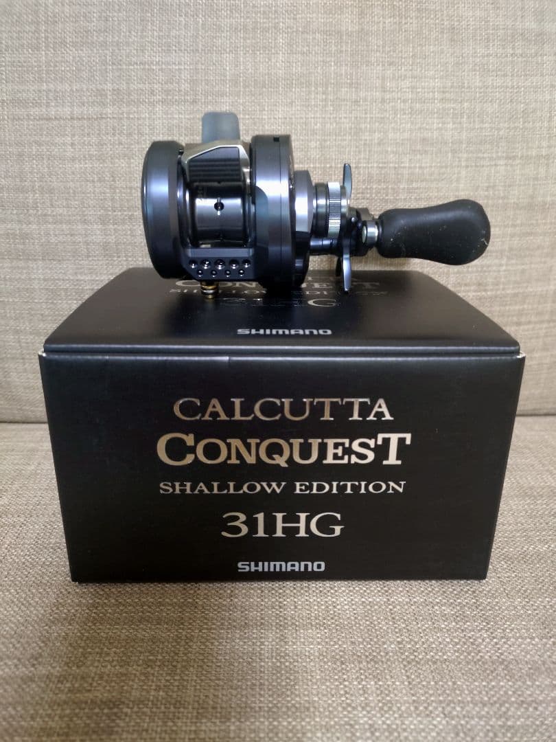 シマノ ベイトリール 24 カルカッタコンクエスト シャローエディション 左