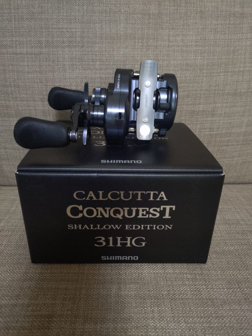 シマノ ベイトリール 24 カルカッタコンクエスト シャローエディション 左