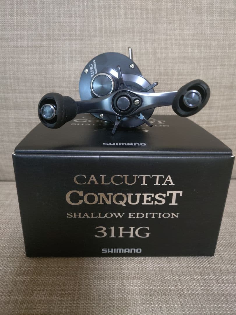 シマノ ベイトリール 24 カルカッタコンクエスト シャローエディション 左