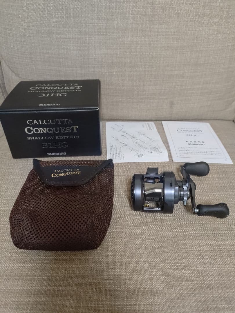 シマノ ベイトリール 24 カルカッタコンクエスト シャローエディション 左