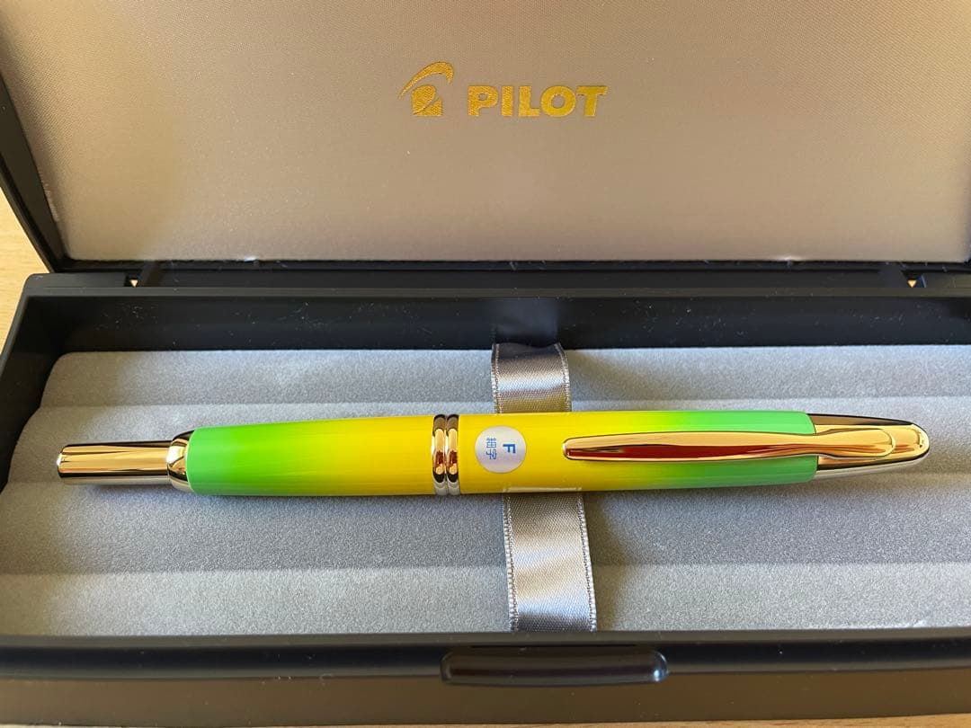 PILOT　キャップレス　万年筆　丸善 丸の内 20周年 若檸檬　F