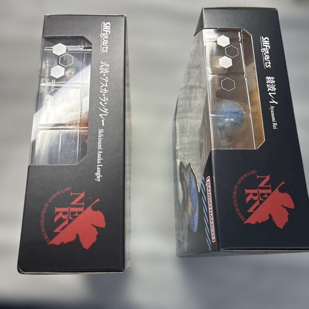 未開封 S.H.Figuarts エヴァ 綾波レイ 式波・アスカ・ラングレー