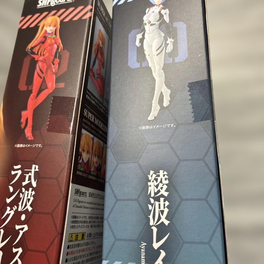 未開封 S.H.Figuarts エヴァ 綾波レイ 式波・アスカ・ラングレー