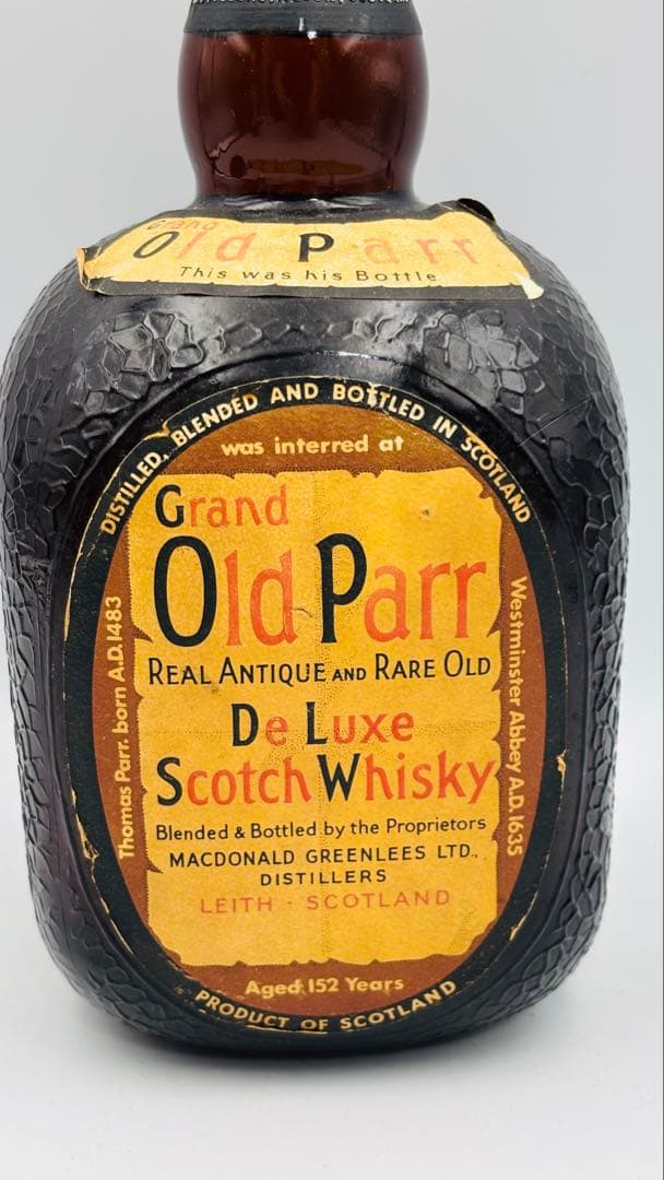 グランドオールドパー ティンキャップ ウイスキー ミリ数不明 43%