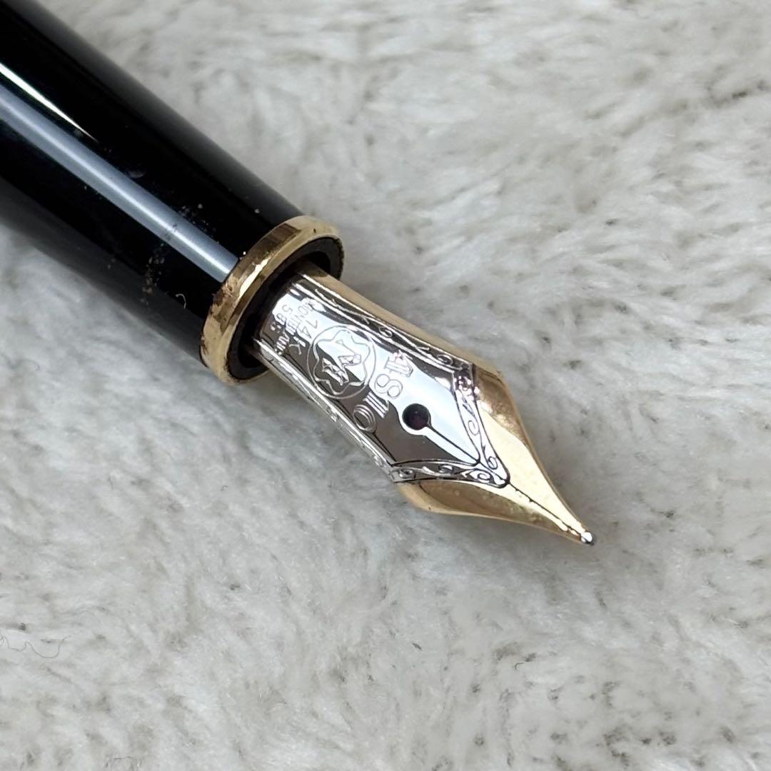 モンブラン　マイスターシュテュック　万年筆　14K　ゴールド　585
