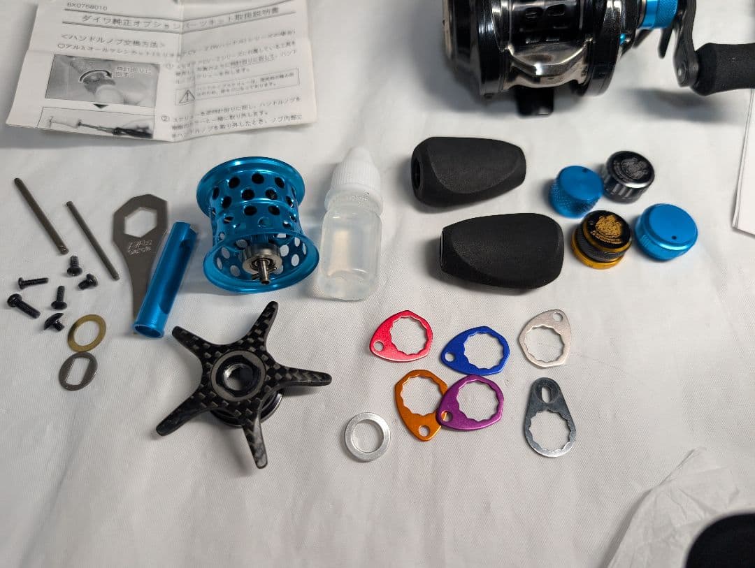 アブガルシア　管553GP　レボ LTX BF8 右ハンドル　カスタム品？