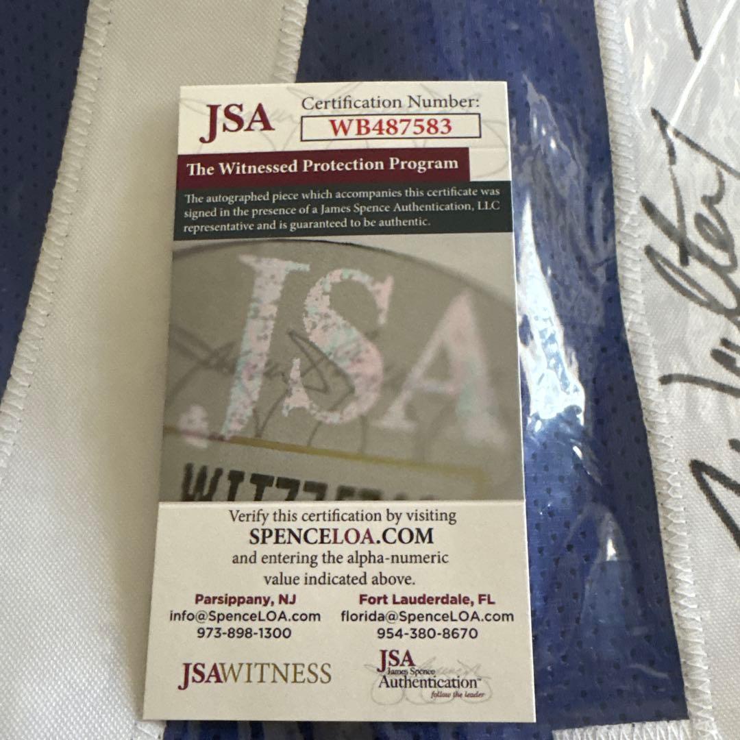 NFL シーホークス ウォルター・ジョーンズ サイン入りユニフォーム HOF