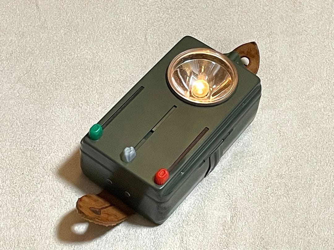 【ドイツ軍】野戦用シグナルライト(単一電池仕様　懐中電灯) フラッシュライト