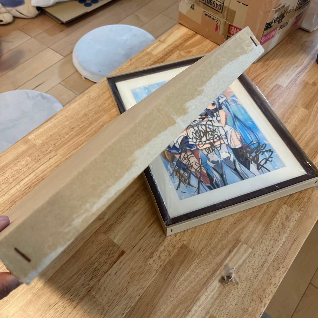 限定価格　そらのおとしもの　複製原画　声優直筆サイン早見沙織　野水伊織　福原香織