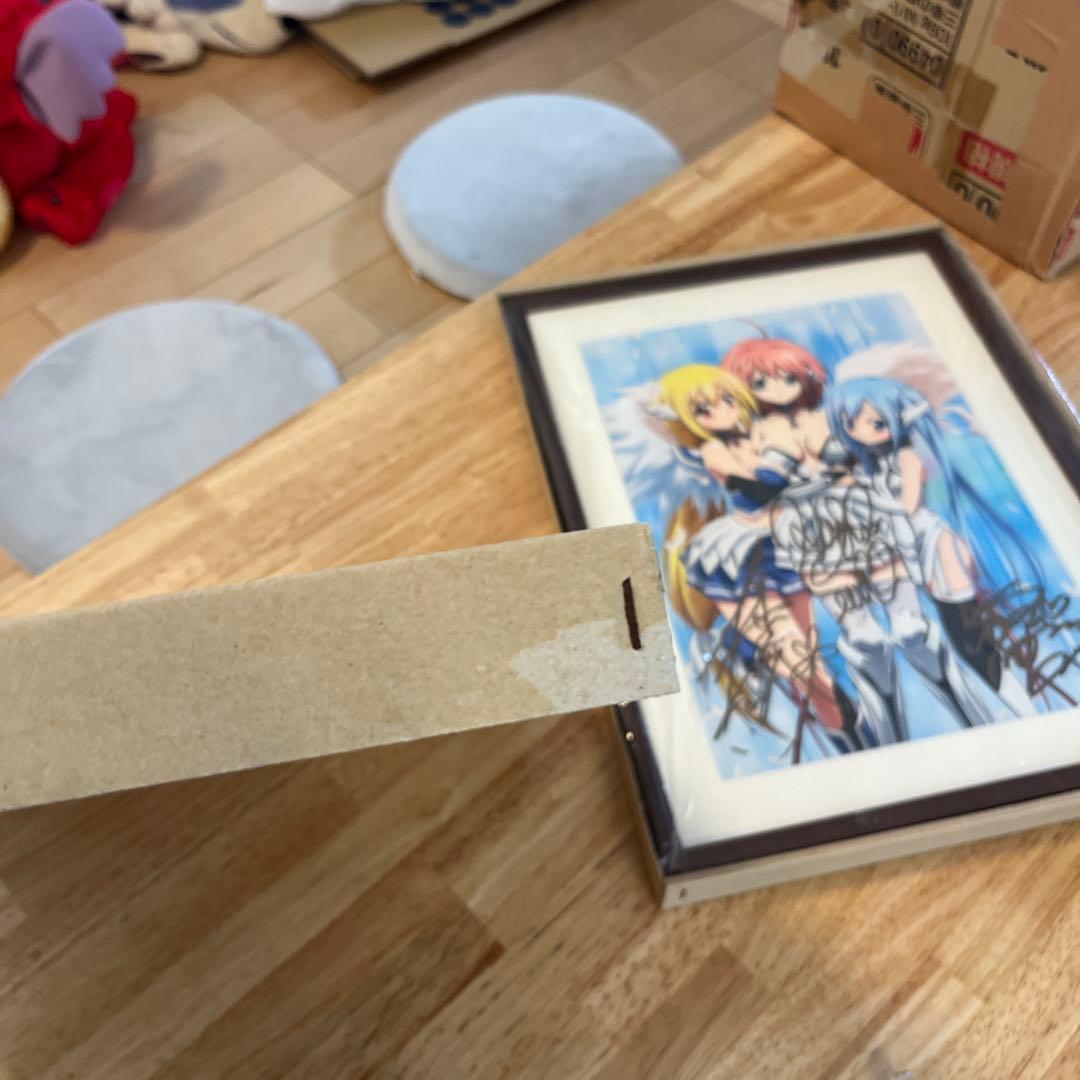 限定価格　そらのおとしもの　複製原画　声優直筆サイン早見沙織　野水伊織　福原香織