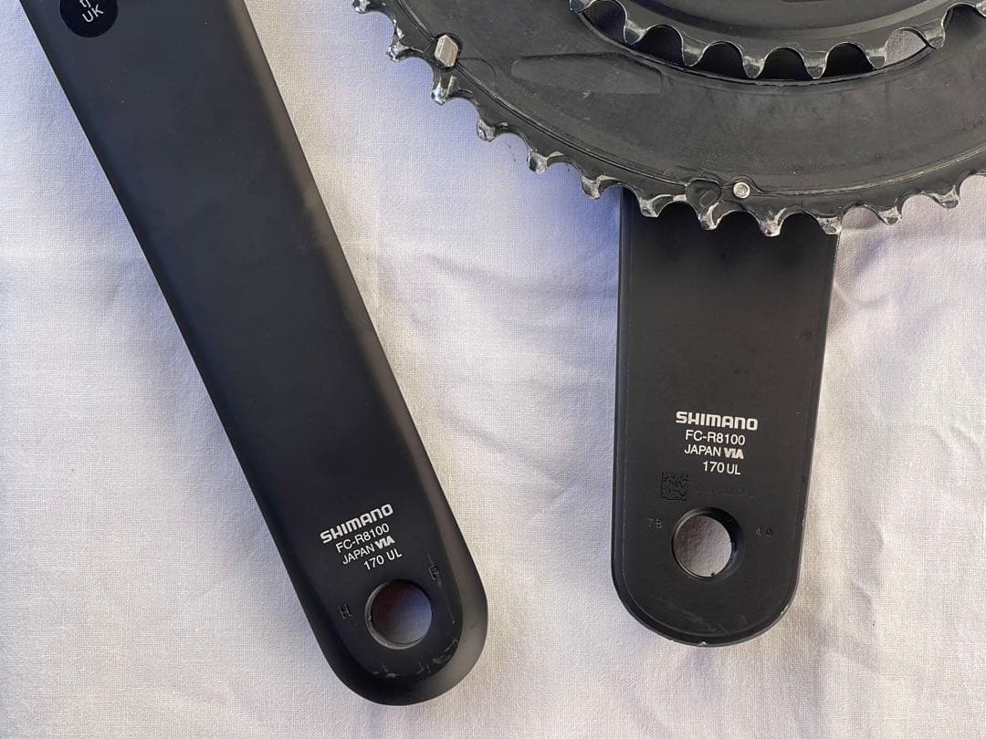 Shimano FC-R8100 52-36s 12速 170mm